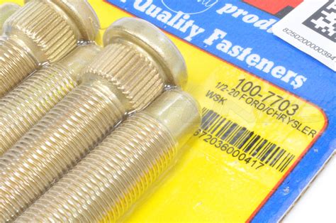 mustang skid steer wheel studs|arp wheel studs mustang.